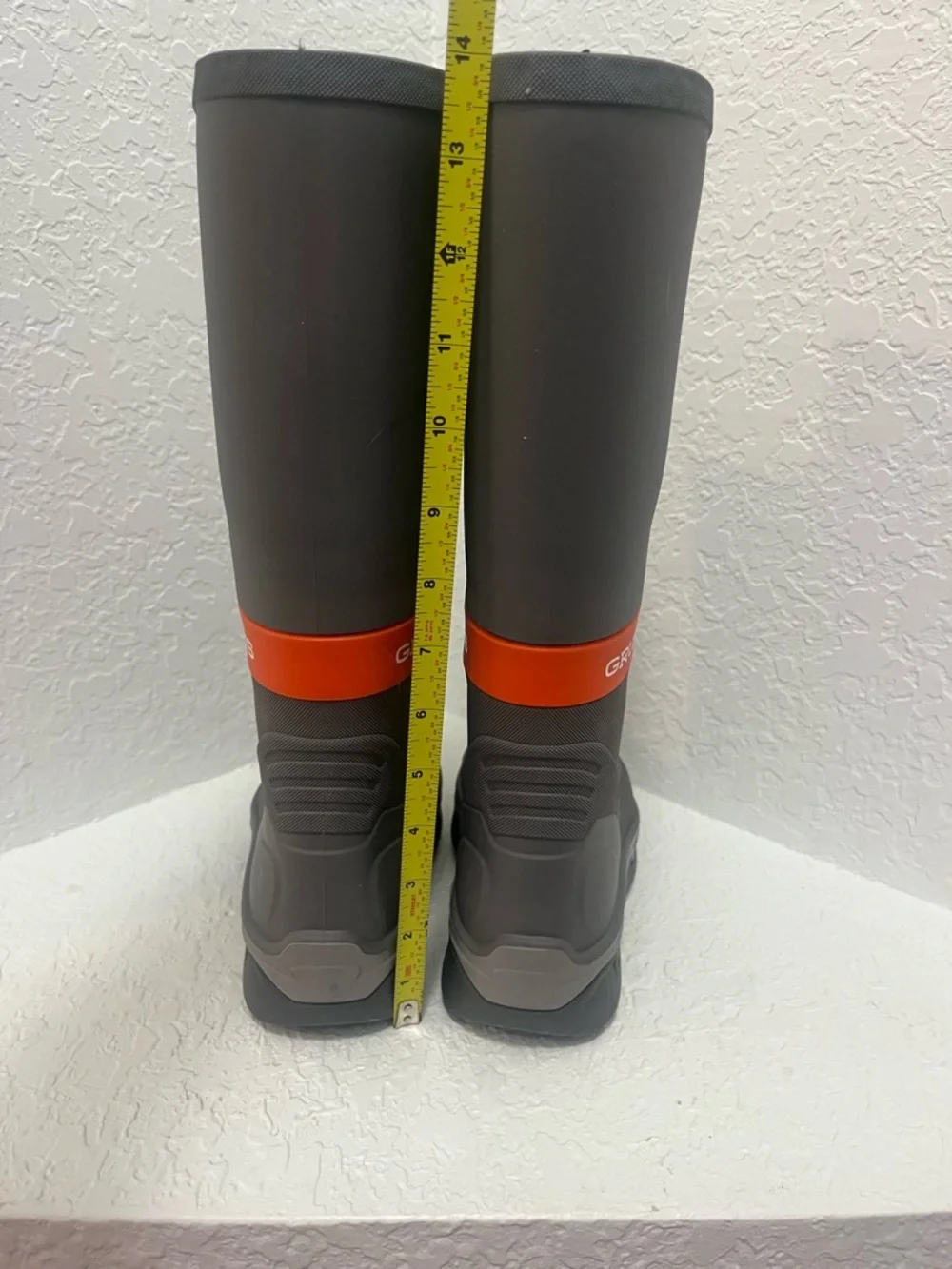 Deck-Boss Steel Grey and Orange Men's 15